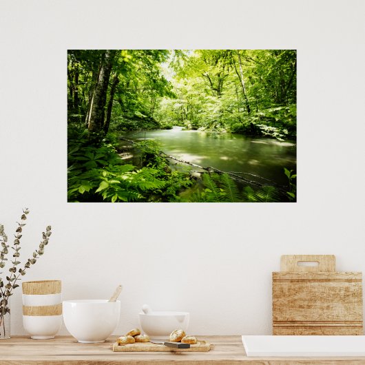 深いの森 ポスター (キッチン)