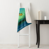 深いの海ハッピーカメ遊ラの終日 シェルパブランケット (インサイチュ)