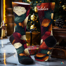 深いの秋とバはっきりしたル離れグンディと金ゴールド ソックス