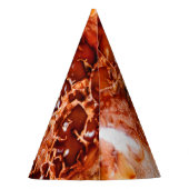 深いの秋を石にセット パーティーハット (裏面)