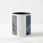 深いの緑の森 マグカップ (中央)