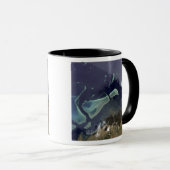 深いの緑の森 マグカップ (正面右)