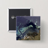 深いの緑の森 缶バッジ (正面&裏面)