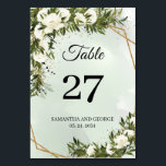 深いの緑の葉オリーブ白いバラの金ゴールドフレーム テーブルナンバー<br><div class="desc">深いの緑の葉オリーブ白いバラの金ゴールドフレームテーブル番号の看板カードこの魅力的トレンディーシックなデザインは、すべてのbohoまたは素朴なスタイルイベントに最適である。デザインは水彩手のオリーブの緑色彩の鮮やかの葉混合オリーブの枝の混合水色の白いバラの花と金ゴールド幾何学的なフレームと組み合わせ書道のフォントに織フェイクり込まれたジェントリーが特徴モダンである。ボヘもしミアンまたは素朴なパーティーお祝いを計画し、このデザインはあなたのためだけである。ボヘミ感じアンの驚くべき幻。水色の白いバラの牡丹とオリーブの枝と緑の葉リースと組み合われたトレンディー書道フォントは、このデザインを印象的にする。ボヘミアのこの感じ素晴らしいフローラブーケを組み合わせた書道のスクリプモダントフォントを強化するために。の、ブライダルシャワー、結婚婚約、ベビーシャワー、記念日または任意のイベントに正常に使用。このコレクションでは、結婚式招待状、ブライダルシャワー招待状、ベビーシャワー招待状、シーティングチャート、メニュー、ウェディングプログラム、ラベル、ラベル、シンボルや象徴、ポスターなど、パーティーのすべての要素を見つけることができます。楽しむ!一致連絡するアイテムまたはカスタマイズ、赤面バラ©</div>