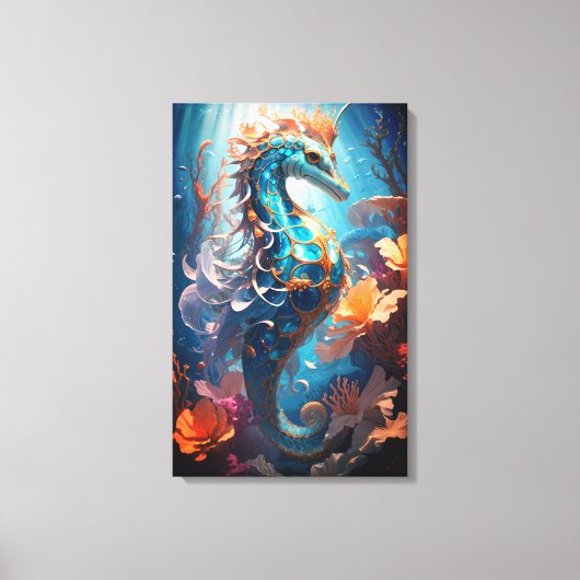 深いの魅惑 キャンバスプリント (正面)