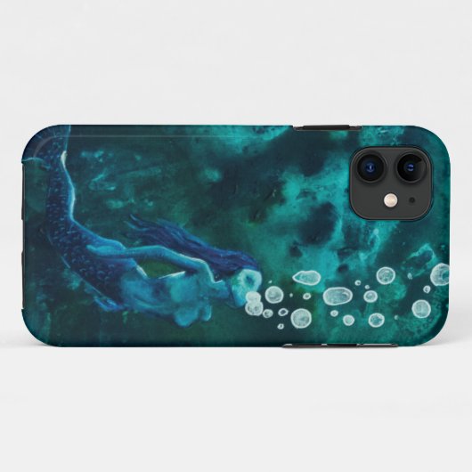 深いのMerrow Case-Mate iPhoneケース (裏面(横))