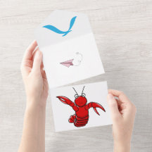 深いへのダイビング：海下誕生日の招待。