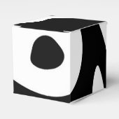 深いへ：抽象芸術ブラック&ホワイト フェイバーボックス (正面サイド)