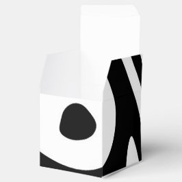 深いへ：抽象芸術ブラック&ホワイト フェイバーボックス