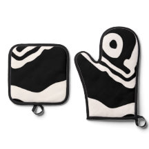 深いへ：抽象芸術ブラック&ホワイト