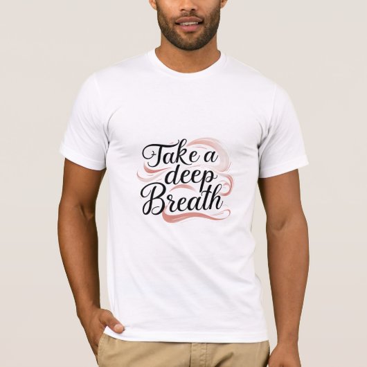 深いを吸う Tシャツ (正面)