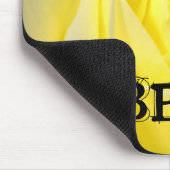 深いイエローローズ マウスパッド (コーナー)