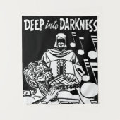 深いインダークネスヴィンテージ漫画死神の芸術 タペストリー (正面)