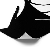 深いインダークネスヴィンテージ漫画死神の芸術 ポスター (角)