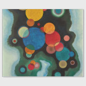 深いインパルス、Vertiefte Regung by Kandinsky ラッピングペーパー (フラット)
