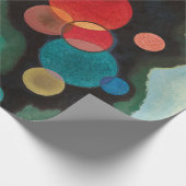 深いインパルス、Vertiefte Regung by Kandinsky ラッピングペーパー (角)