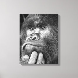 深いインGorilla Canvas Print キャンバスプリント