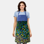 深いウォーターエプロン エプロン (着用した状態)