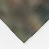 深いウッズ迷彩柄 フリースブランケット (角)