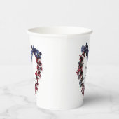 深いウッドランドロマ結婚ンス 紙コップ (右)