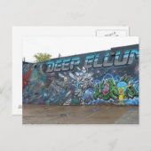 深いエルムグラフィティアートワーク# 4 ポストカード (正面/裏面)