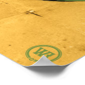 深いエルムテキサス州 ポスター (角)