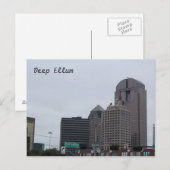 深いエルム ポストカード (正面/裏面)