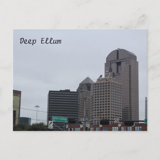 深いエルム ポストカード (正面)