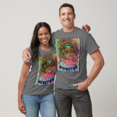 深いカラフルシーモンスターアートペンスケッチTシャツ Tシャツ (ユニセックス)