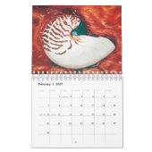 深いカレンダーからの12か月の夢 カレンダー (2月 2027)