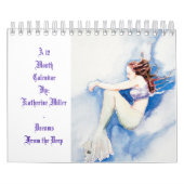 深いカレンダーからの12か月の夢 カレンダー (カバー)