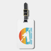 深いクリークレイクメリーランドカヤック ラゲッジタグ (正面縦)