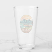 深いクリークレイクメリーランドボート魚釣りエンブレム タンブラーグラス (裏面)