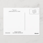 深いコーブバンクーバーB.C. ポストカード (裏面)