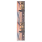 深いサンセットシカゴ ショートテーブルランナー (正面)