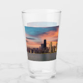 深いサンセットシカゴ タンブラーグラス (正面)