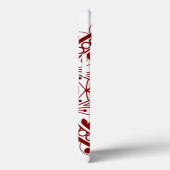 深いシンプルレッドマンダレエ Case-Mate iPhoneケース (裏面 / 右)