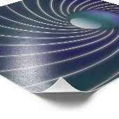 深いシーらせん状フォトプリント フォトプリント            (角)