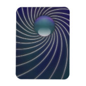 深いシーらせん状フレキシブルマグネット マグネット (縦)