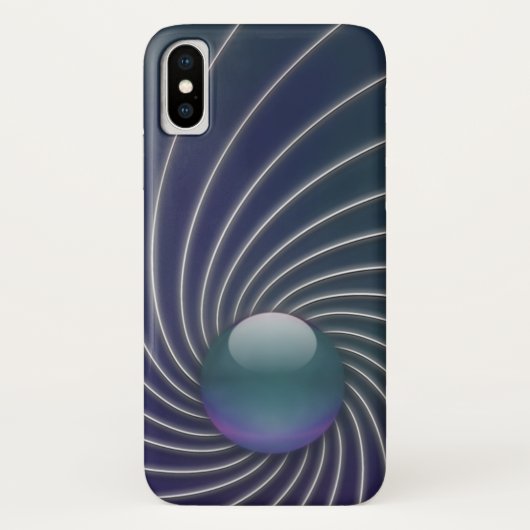 深いシーらせん状iPhoneケース – メイト Case-Mate iPhoneケース (裏面)