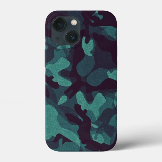 深いシーカモフラージュ Case-Mate iPhoneケース (裏面)