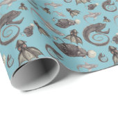 深いシークリーチャー ラッピングペーパー (ロールコーナー)