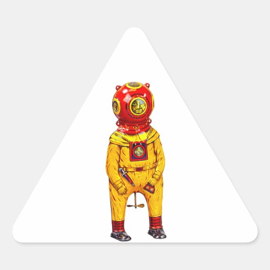 深いシーダイバーフォンシール 三角形シール (正面)