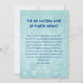 深いシーダイバー先生ウェルカムドスタムズカード 招待状 (裏面)