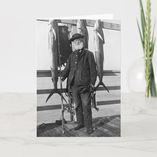深いシーフィッシャーマン, 1912 カード (正面)
