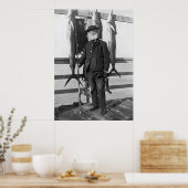 深いシーフィッシャーマン, 1912 ポスター (キッチン)