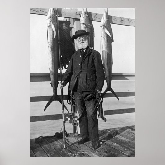 深いシーフィッシャーマン, 1912 ポスター (正面)