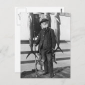 深いシーフィッシャーマン， 1912 ポストカード (正面/裏面)