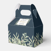 深いシーブルーグリーンリーアスウィートベー結婚ンスト フェイバーボックス (裏面サイド)