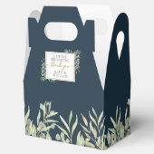 深いシーブルーグリーンリーアスウィートベー結婚ンスト フェイバーボックス (オープン)